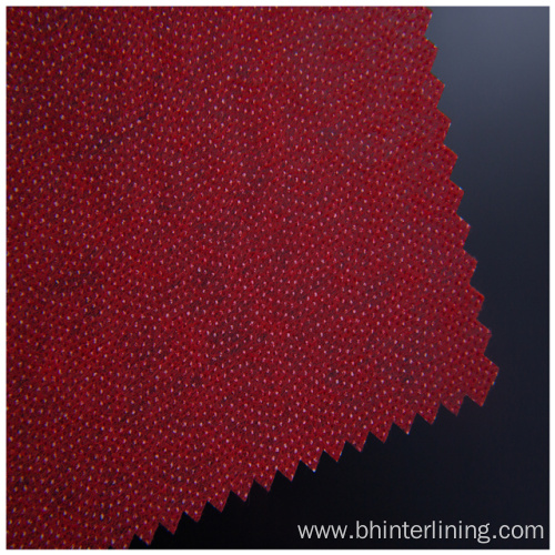 Thermo-bond paste dot nonwoven fusible interlining